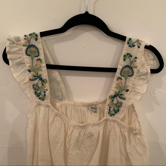 Madewell - Embroidered tank top XXL - Picture 2 of 3